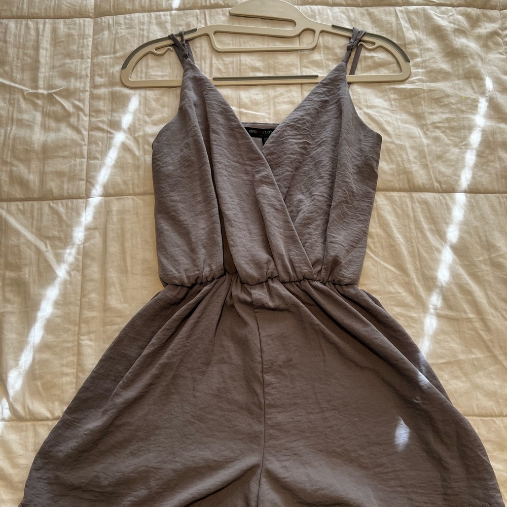 Grey Romper